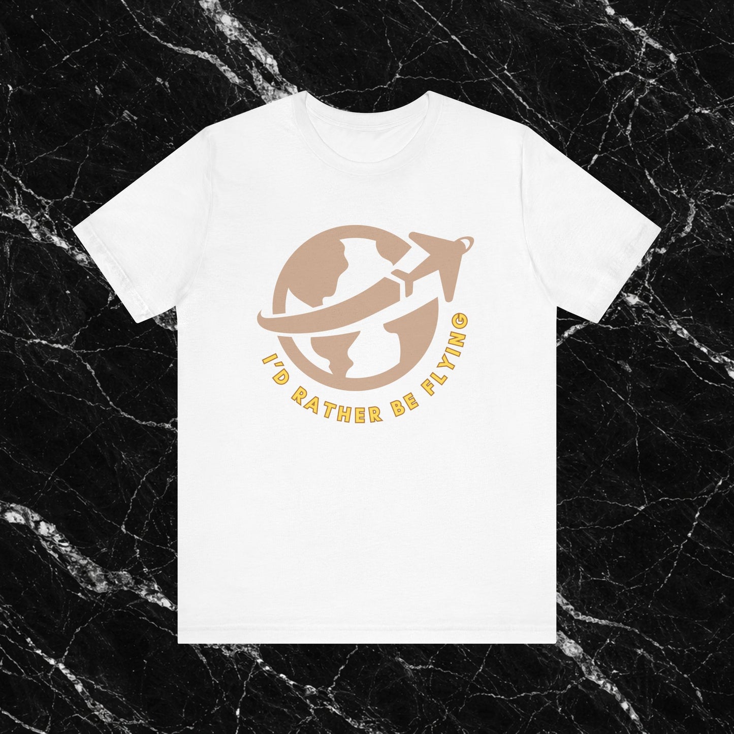 I’d Rather Be Flying Shirt | Pilot T-Shirt | Aviation Graphic T-shirt