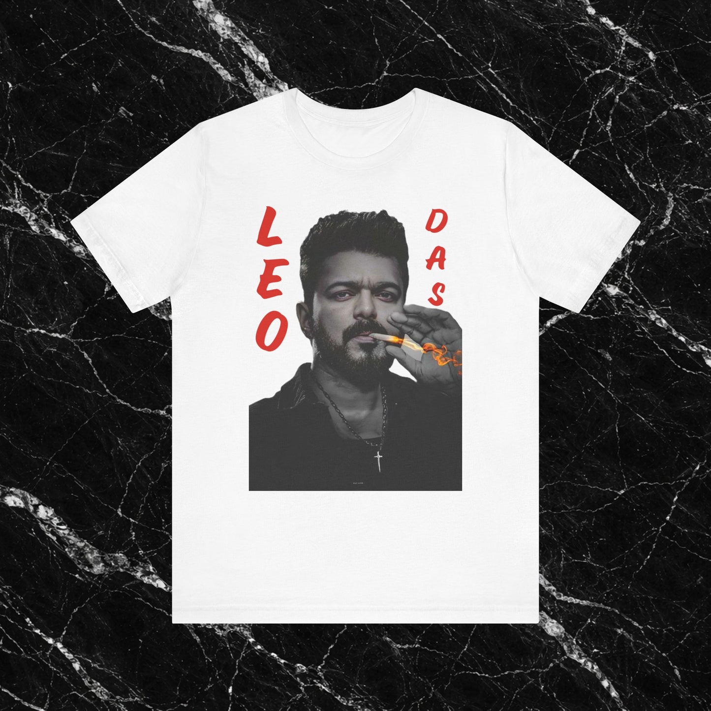 Thalapathy Vijay T-shirt | Leo Das Graphic Tee | Vijay Fan Merch