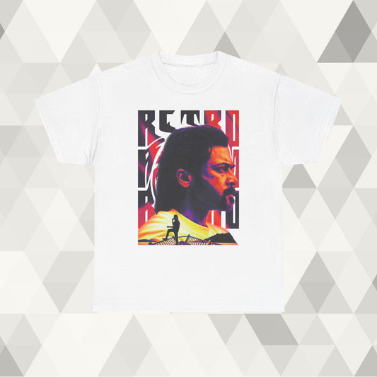 Retro Face Card Graphic T-shirt