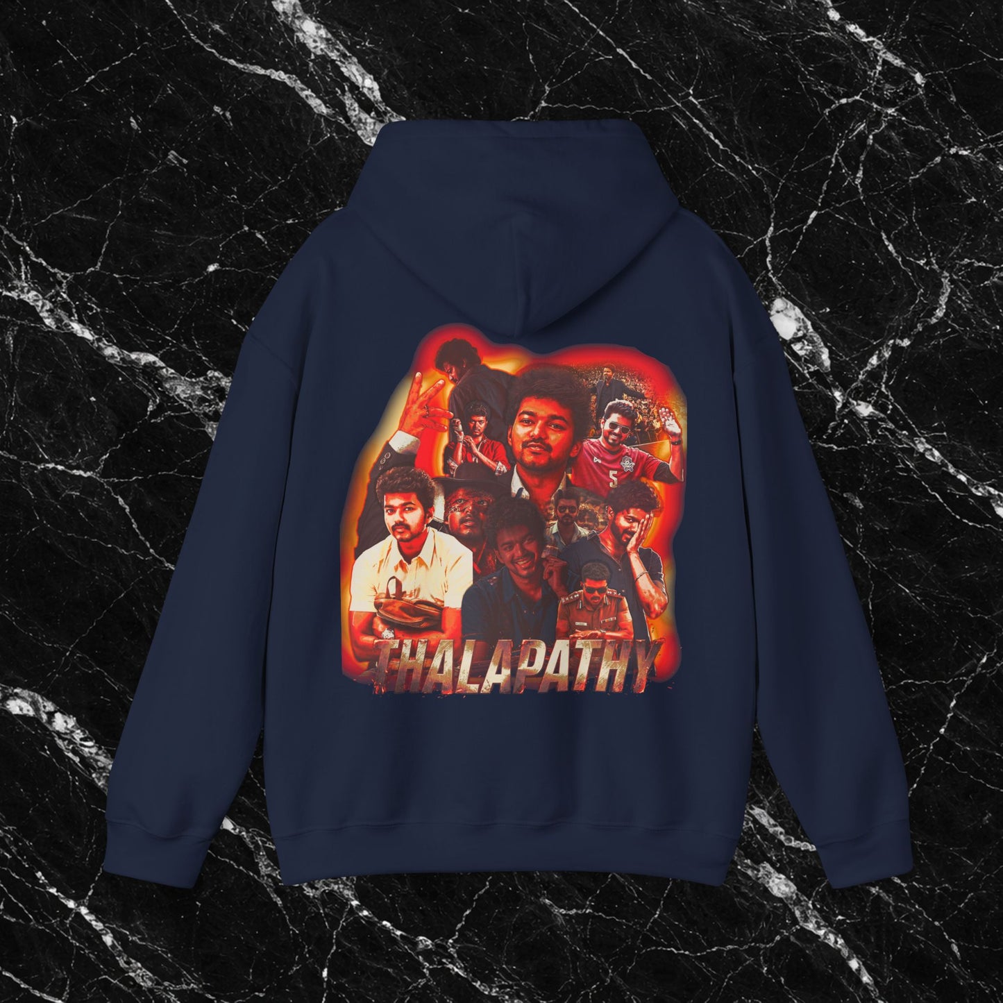 Thalapathy Vijay Hoodie | Vijay Collage | Vijay Fan Merch