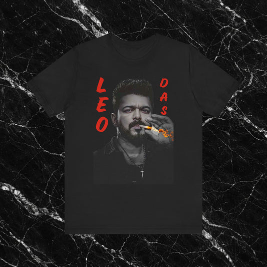 Thalapathy Vijay T-shirt | Leo Das Graphic Tee | Vijay Fan Merch