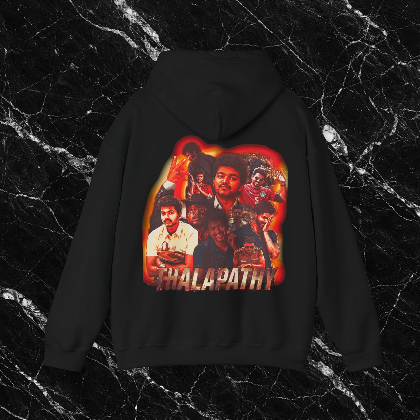 Thalapathy Vijay Hoodie | Vijay Collage | Vijay Fan Merch